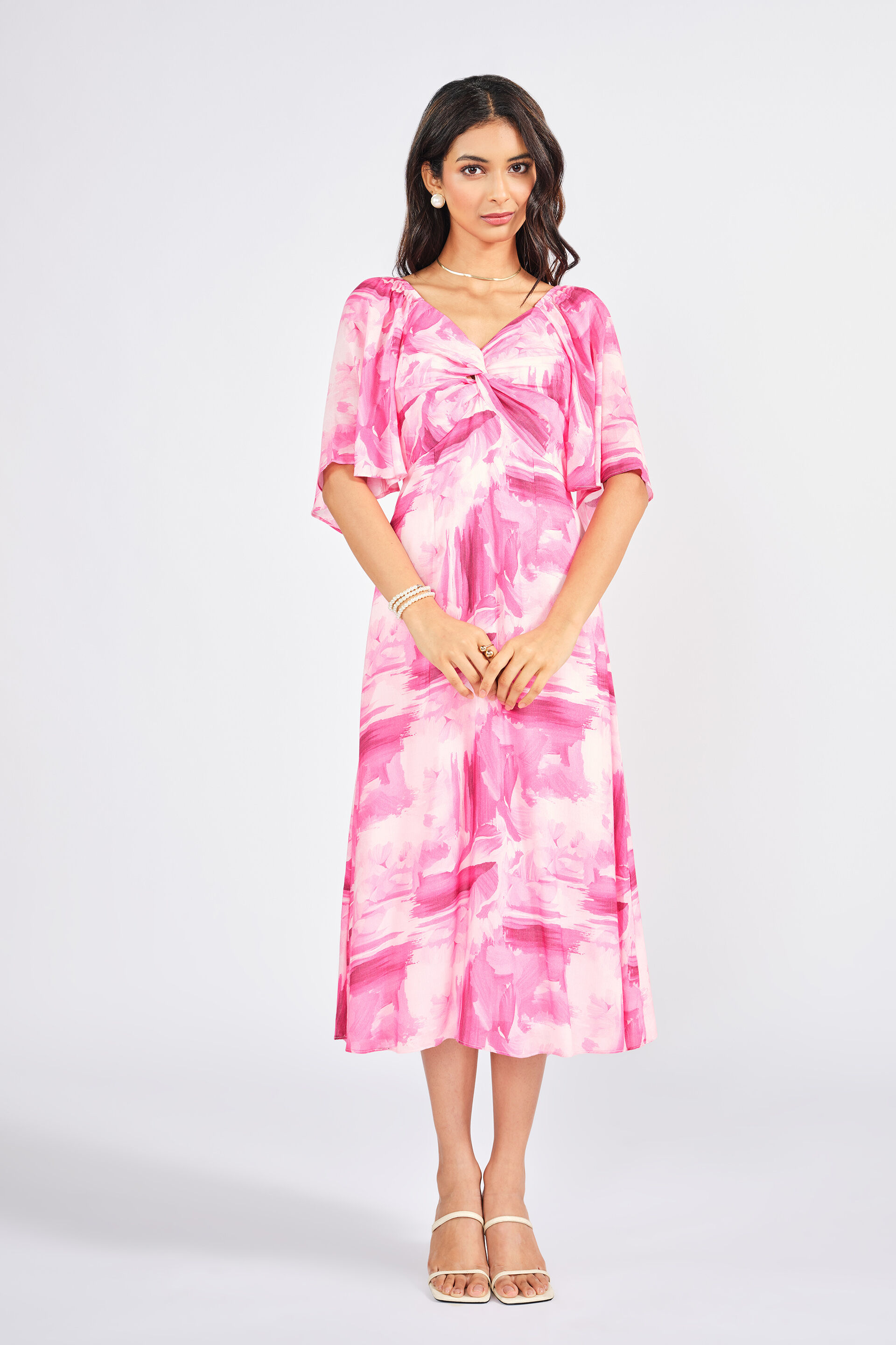 Bloom Bliss Dress, Pink, image 1